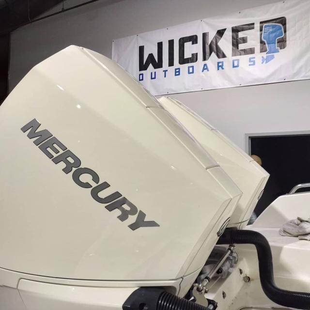 Custom Painted Outboard Motors by WickedOutboards.com